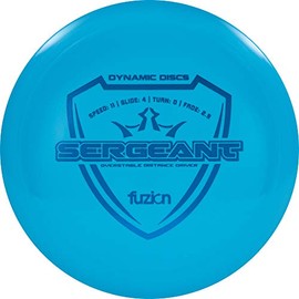 Dynamic Discs Fuzion Sergeant Distance Driver Golf Disc [Colors May Vary] - 165-169g