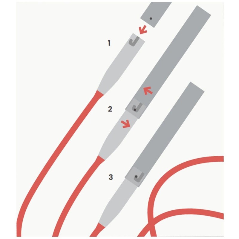 addi Click Lace Long Interchangeable Knitting Needle Tips 6.00mm