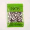 NCB Nancybeads 3000pcs Flatback Round Glass Nail Art Rhinestones Crystal