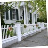 BESPORTBLE Semi-Circular Flower Pot Wall Hanging Imitation Leather Planter Home