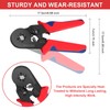 TNOMSNO Crimping Tool, Crimper Crimping Tool, Self-Adjusting Crimping Tool, Ergonomic