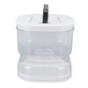 Pickle Jar with Strainer Flip Leak Proof Pickle Juice Separator