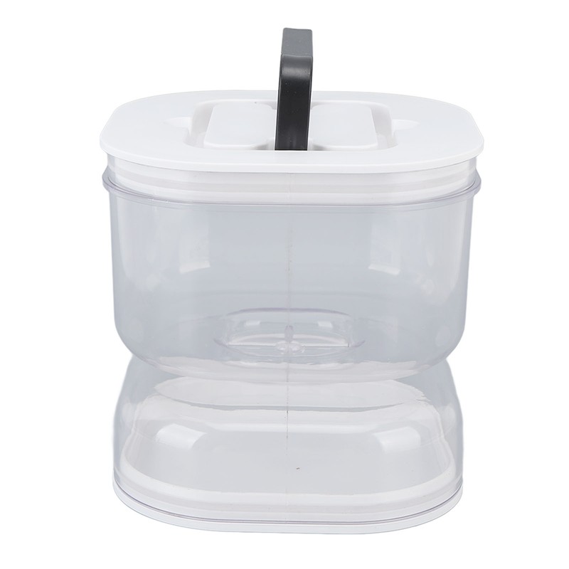 Pickle Jar with Strainer Flip Leak Proof Pickle Juice Separator
