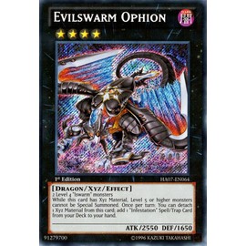 YU-GI-OH! - Evilswarm Ophion (HA07-EN064) - Hidden Arsenal 7: Knight of Stars - 1st Edition - Secret Rare