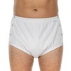 Suprima 1-269-001 Cotton Briefs with Press Studs Size 4850 White