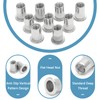 Qjaiune 20PCS 3/8"-16 Stainless Steel Threaded Insert Rivet Nut, 3/8-16UNC