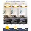 kudos Flush Mount Light Fixture, 16-inch LED Ceiling Light Fixture,