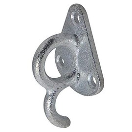 iapyx Set of 10 Three-Hole Tarpaulin Hooks with Eyelet, Three-Hole Hook for Car Trailer, Tarpaulin Side Wall