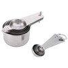 14Pcs/Set Measuring Cups Spoons Kit with Scales Food Grade Stainless