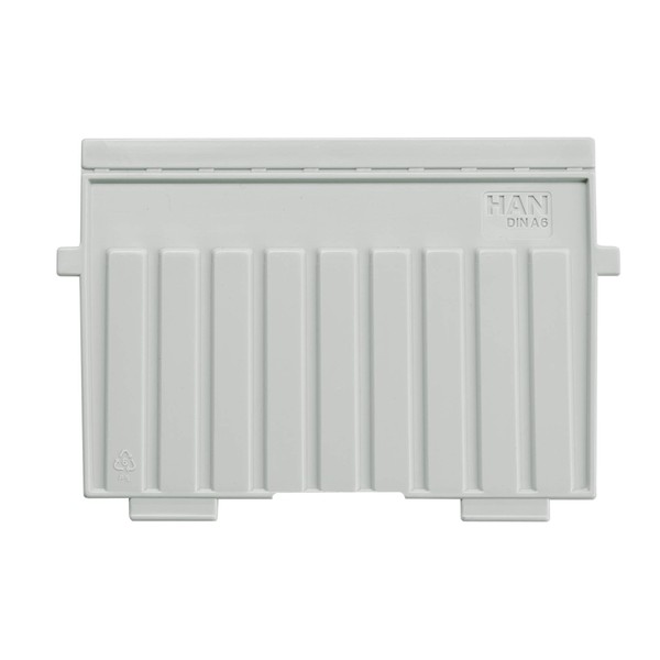 HAN Stützplatte DIN A6 quer, für HAN Karteitröge, Karteikästen, Karteiboxen,