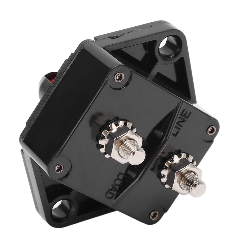 DC 32V Circuit Breaker with Switch Manual Reset Waterproof for