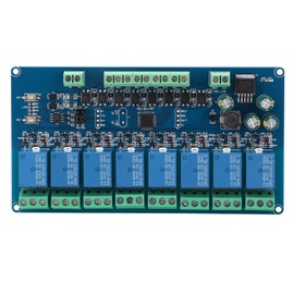 Relay Module 8 Channel Optocoupler Input Signal Detection Electronic Component DC 7-30V
