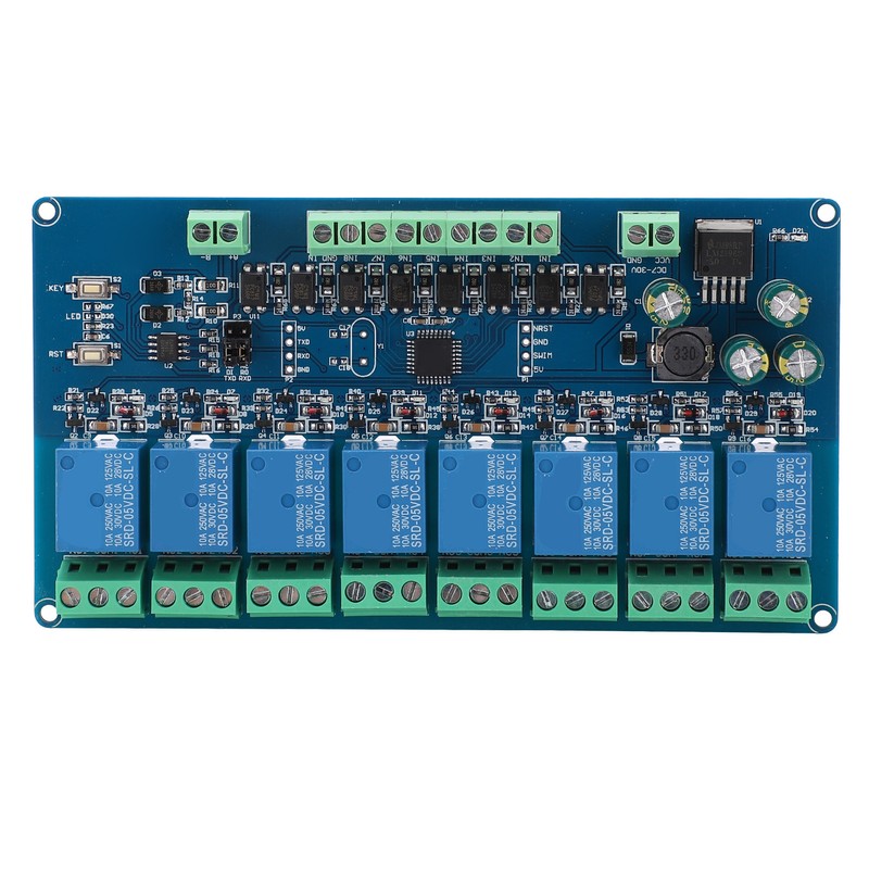 Relay Module 8 Channel Optocoupler Input Signal Detection Electronic Component