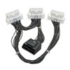 Kiramec OB-23W OBD2 Harness, 3 Branches Type, With Lock