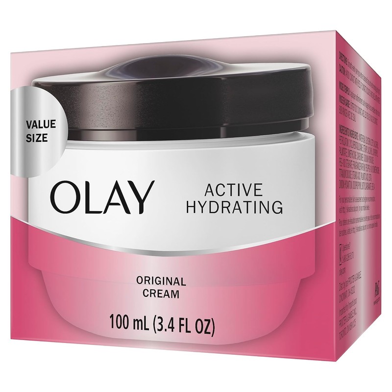 Olay Active Hydrating Cream Face Moisturizer 3.4 oz / 올레이
