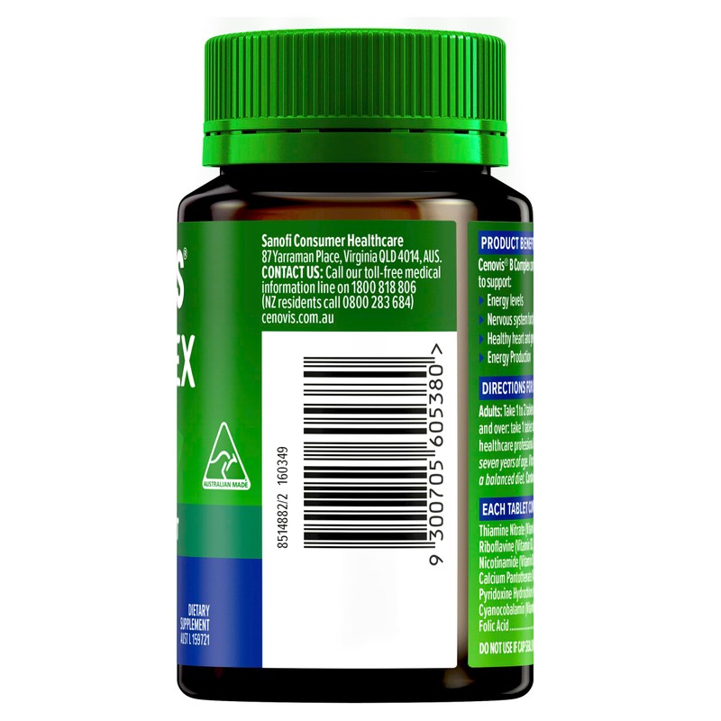Cenovis B Complex - Support Energy Levels and Nervous System