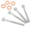 8pcs Fuel Injector Bolts Seal Washers Car Accessories Replacement for
