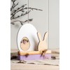 Rayher 64665505 Wooden Easter Eggs, 9 Pieces, 2 - 8