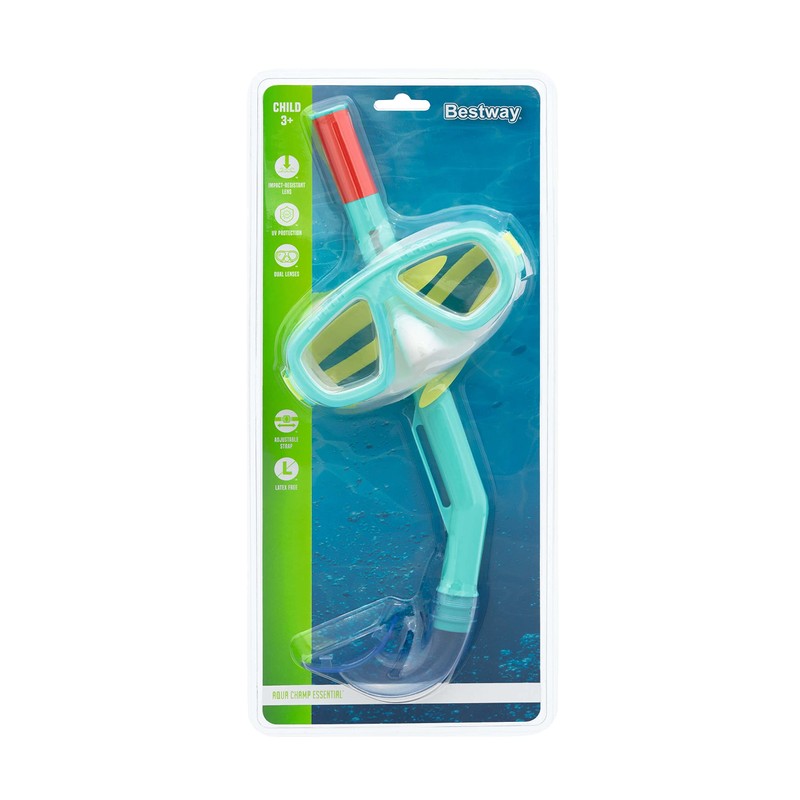 Bestway Aqua Champ Essential Snorkel Set Ages 3+ Assorted