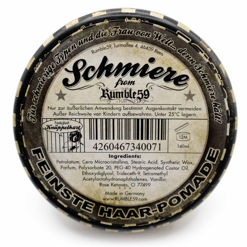 Rumble 59 Schmiere Special Edition Rock Hard