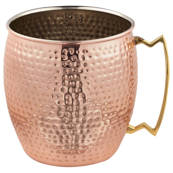 American Metalcraft CM192H Jumbo Hammered Copper Moscow Mule Mug, 192-Ounces