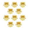 10pcs Gold Angel Shape Suncatcher Hanging Window Pendant DIY Metal