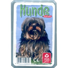 ASS Altenburger 22572085 Quartett Hunde, Mehrfarbig, Medium