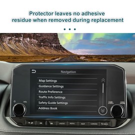 2025 Pathfinder Screen Protector Anti Glare 8'' for 2022 2023 2024 2025 Nissan Pathfinder (S, SV, Rock Creek) Infotainment Touchscreen Cover Screen Saver for 2025 Pathfinder Accessory Nano Film 2Pack