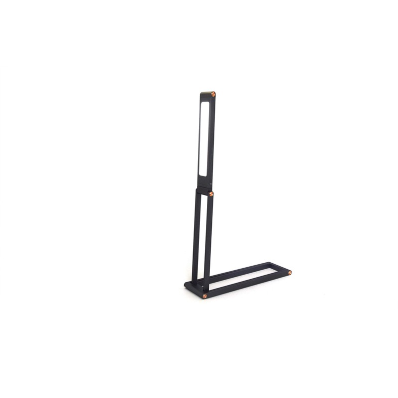 BAZZ Foldable Integrated LED Wireless Table Lamp Dark Gray 8.5