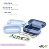 Ello 2-Pack Lunch Stack Plastic Food Storage Container Bento Box