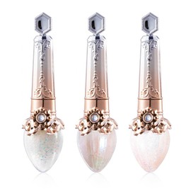 3 Colors Liquid Eyeshadow, Tear Bag Makeup, Eyeshadow, 5ml Long Lasting, Liquid Eyeshadow - 02# Moon Shadow Tulle (Interference Micro Glitter)