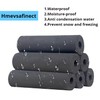 Hmevsafinect 2 Pcs Pipe Insulation Foam Tube, 3/8" TK.x 5.9