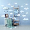 DECOWALL DS9-1702 Clouds Kids Wall Stickers Decals Peel and Stick