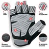 Repton Fitness Gears Gym Gloves with Wrist Strap, Weight Lifting