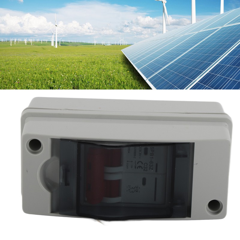 PV Solar Disconnect Switch Photovoltaic Circuit Isolator Miniature RV Breaker