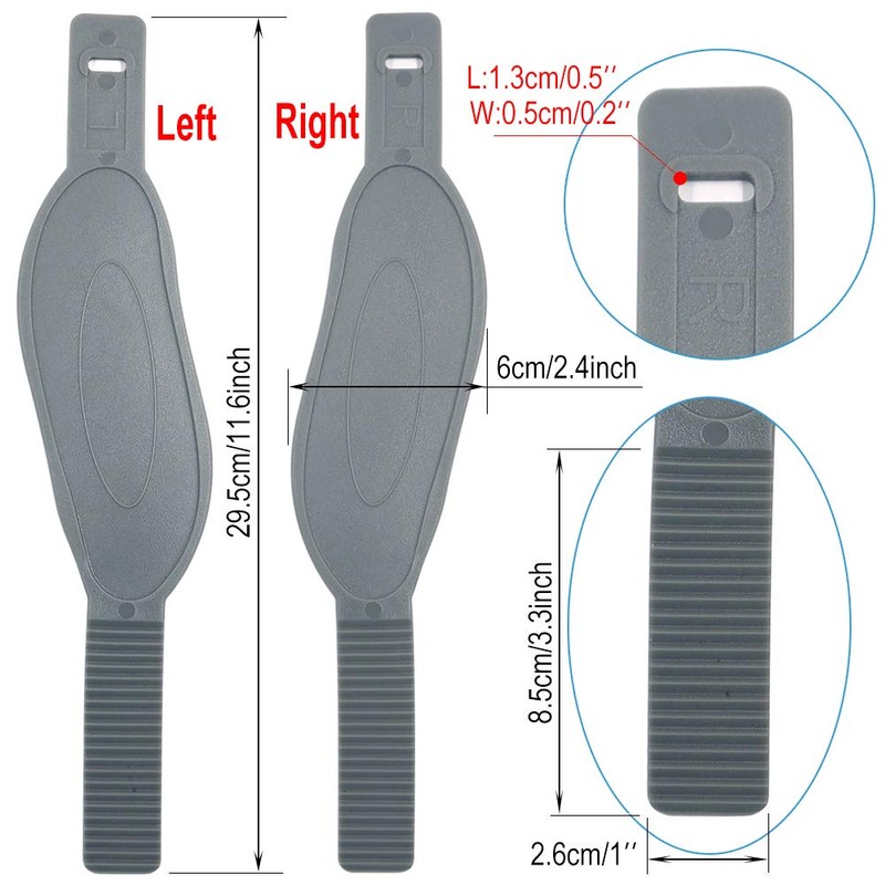 N/A/ Universal Pedal Straps, Durable Exercise Bike Pedal Straps for