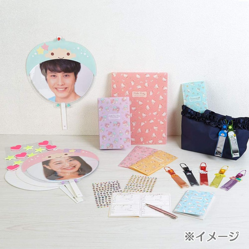 Cinnamoroll Fan Case (Enjoy Idol) Blue | White
