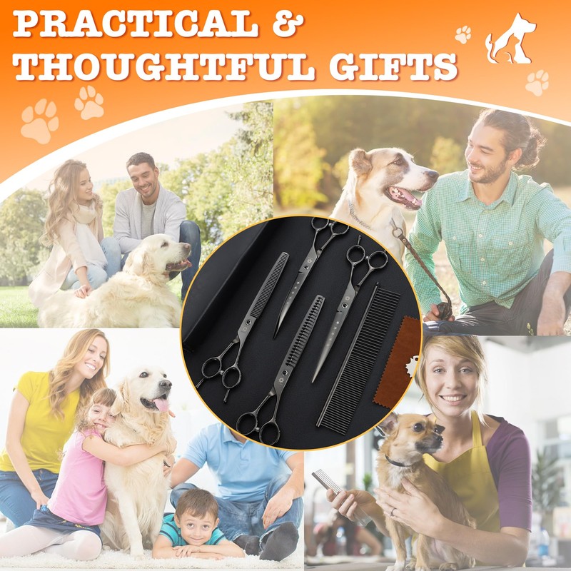 Dream Reach Dog Grooming Scissors - Professional 7.5 Inch Pet