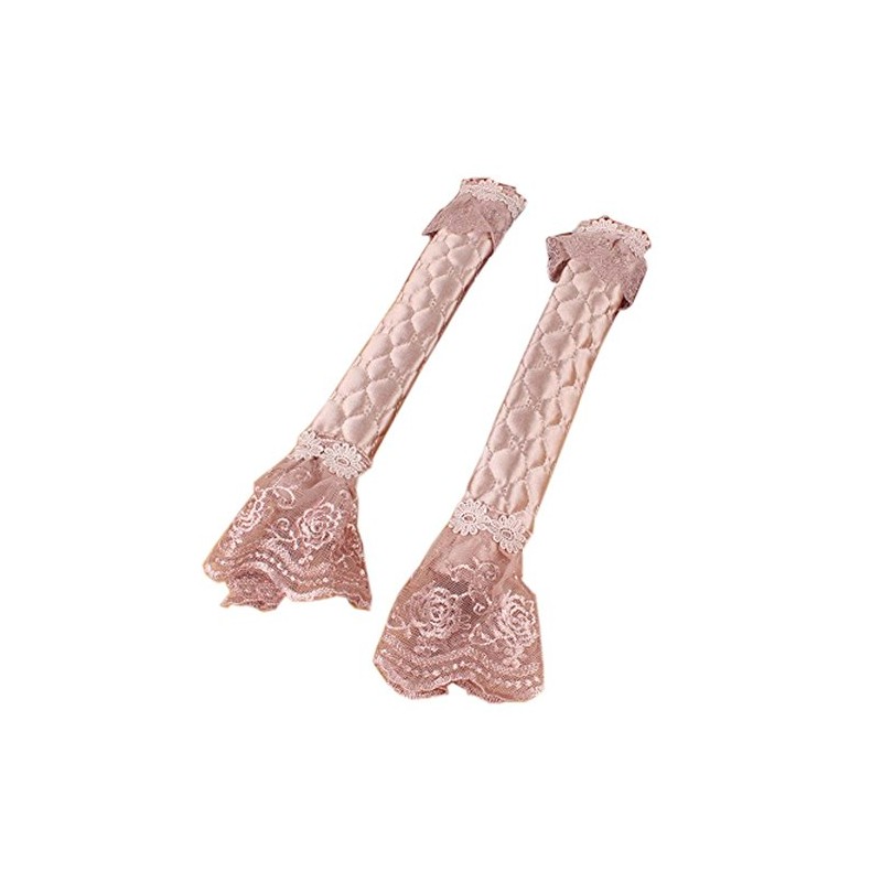 Luxury Lace Embroidery/Fridge Fridge Door Handle Covers Handles Flat #