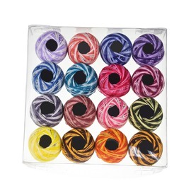 Hohopeti Cross Embroidery Thread for Crafts for Sewing Knitting and Jewelry Making Multicolor Creative Thread Kit