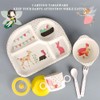 LOMUG Children's Crockery Set, Without Melamine, 5-Piece Crockery Set with