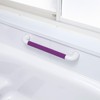 Towa Sangyo Anti-Slip Sheet, Stickable, Anti-Slip Bath, Purple, Approx. 6.5