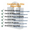 2 Candados Hierro Alta Seguridad 50mm Con Coraza Anti Ganzúa