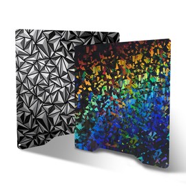 Sahvaim 265X265 MM Double Sided PEO+Flake Build Plate for Creatily hi Combo,Strong Adhesion Printing Bed Platform for Creatily hi 3D Printer,Flexible Spring Steel Sheet Without Magnetic Base