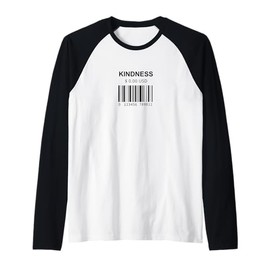 Kindness Freundlichkeit witziges ironisches Geschenk 2022 Raglan Baseball Tee