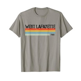 West Lafayette Vintage Stripes T-Shirt