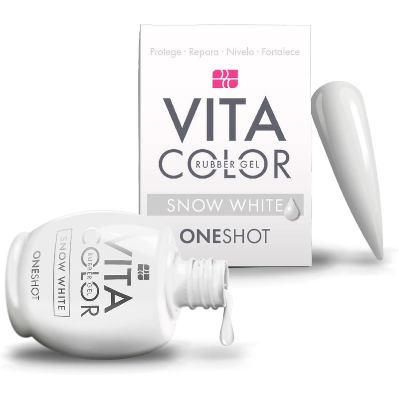ONE SHOT - VITA COLOR Rubber Gel, Adicionado con Calcio,