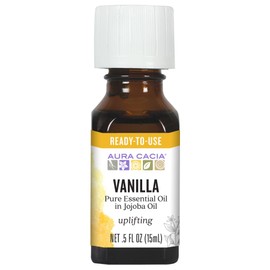 Aura Cacia Essential Oil, Uplifting Vanilla, 0.5 fluid ounce