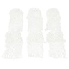 6PCS Billiards Table Net Pocket White Durable Cotton Billiard Pockets