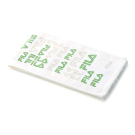 Fila Pattern Logo Towel Scarf Green Club Activities Sports Gym 49-1245100 Approx. 5.9 x 43.3 inches (15 x 110 cm)